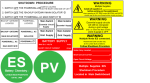 tesla powerwall label kit