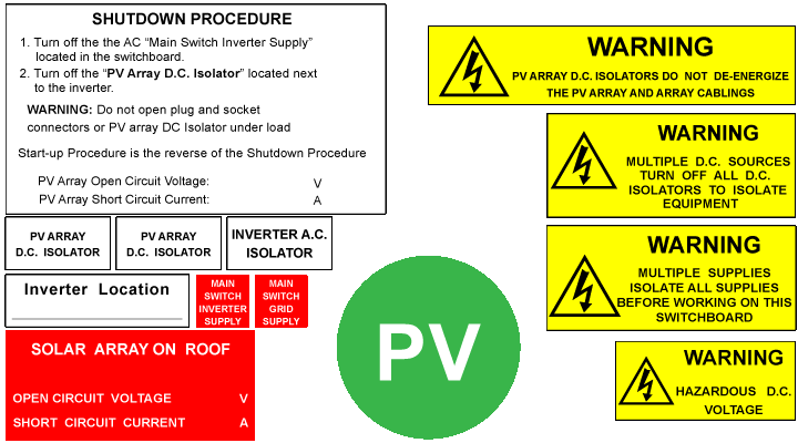 queensland solar label
