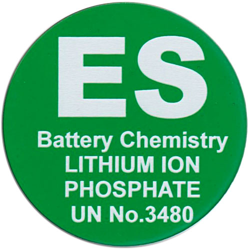 koalabel ES battery chemistry label