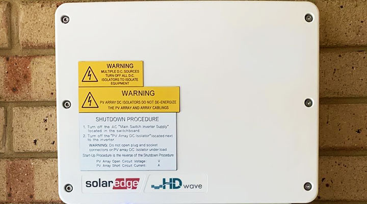 koalabel solar edge hd wave warning signage