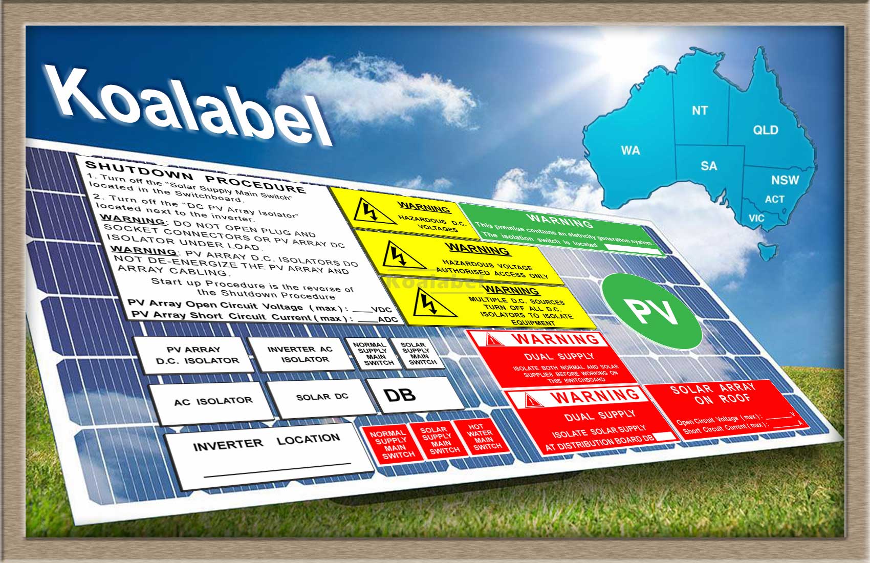 Micro Inverter Label Kits
