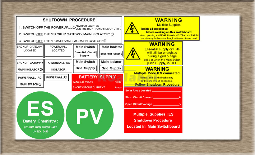 Tesla-Powerwall-Label-Kits