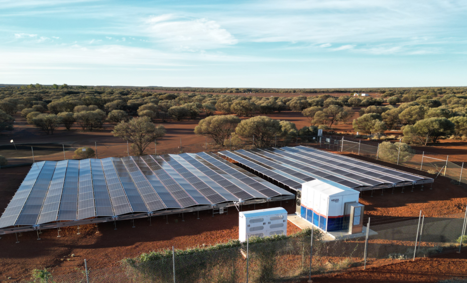 Sandstone solar and battery project operational in WA