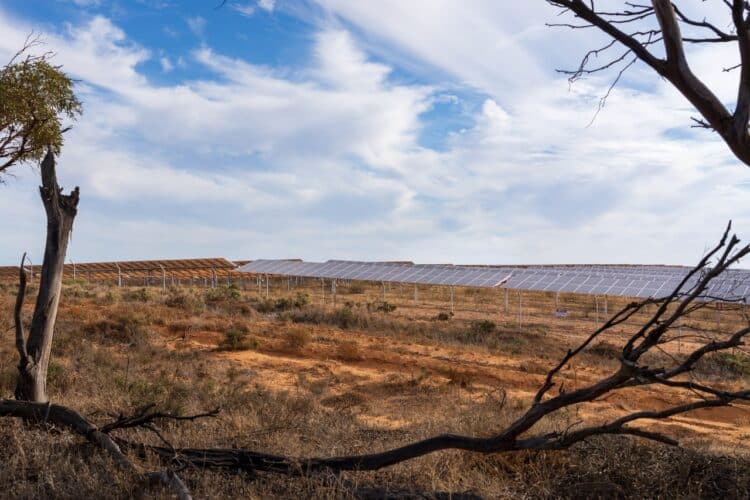 Sun shines on Meadow Creek solar farm