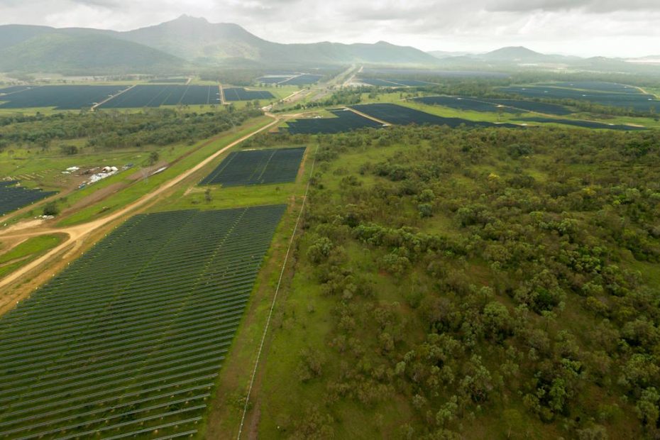 One of Australia’s biggest solar farms, in heart of Queensland coal country, reaches full commercial operations