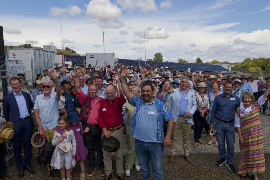 “We had to wait for the grass to grow:” How an Abbott-inspired community solar farm finally got built