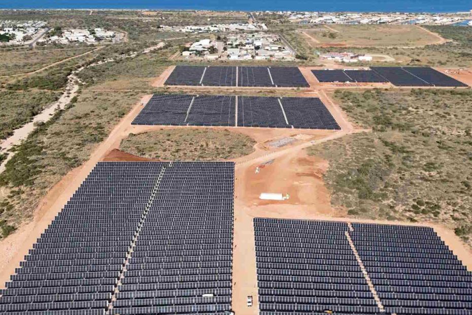 New solar farm built in Australia’s most destructive wind area “didn’t miss a beat” in recent cyclone
