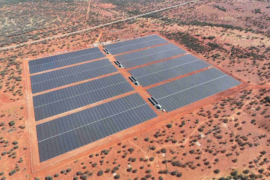 Giant gold mine operating with 90 pct renewables says it has virtually eliminated diesel costs