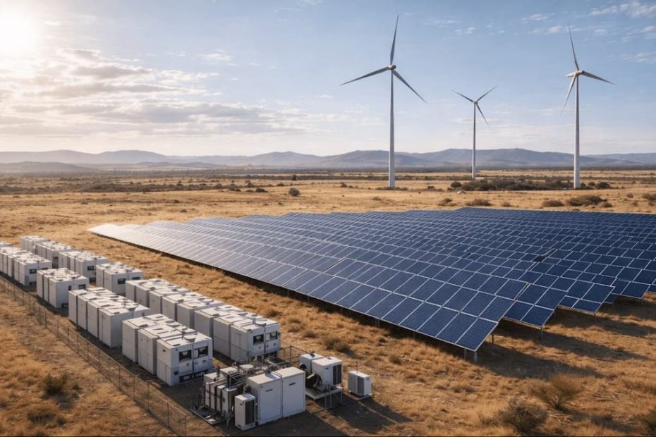 Plans for Australia’s biggest wind farm scaled back, with solar and big battery added to create huge hybrid