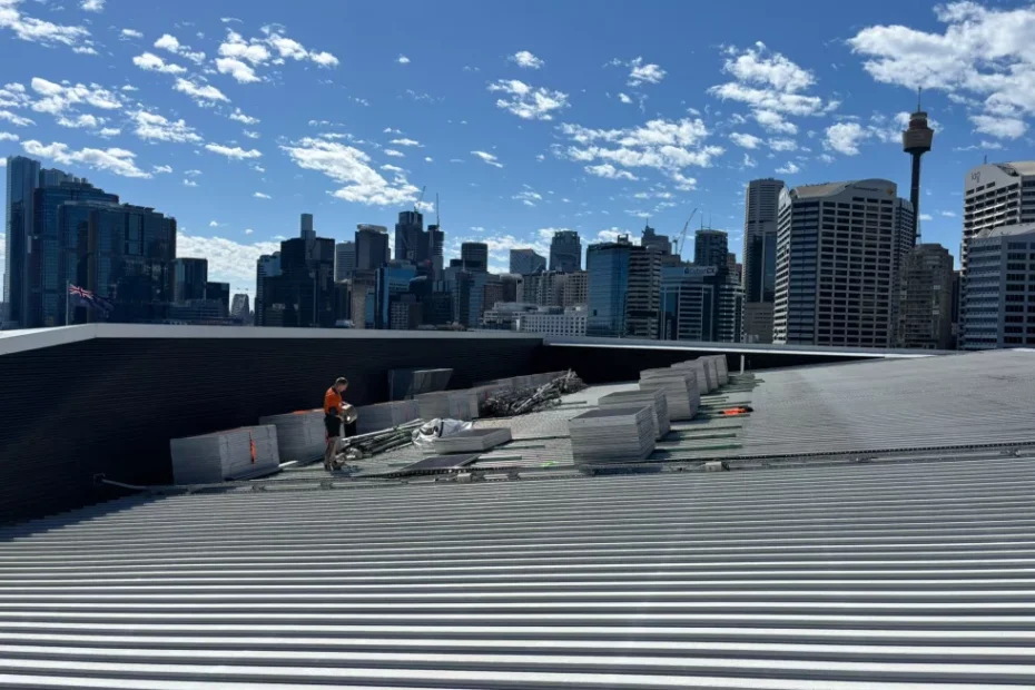 Rooftop revamp promises “biggest CBD solar farm,” as old panels get a second life