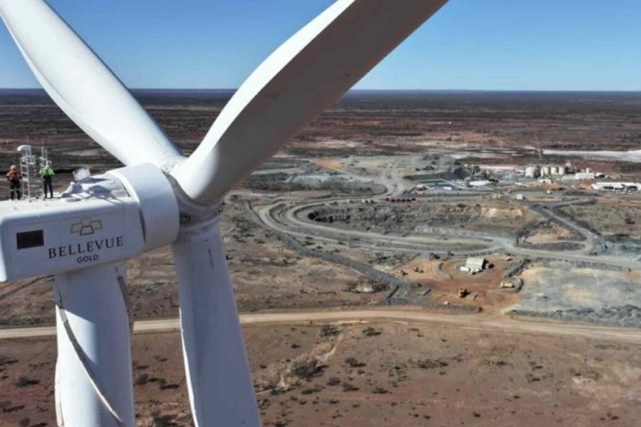 Off-grid gold mine achieves 75 per cent wind and solar share – even in the middle of winter